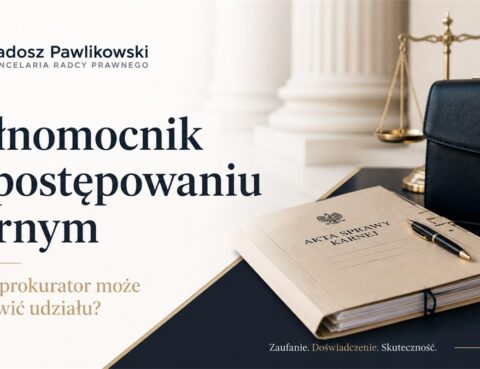 Pełnomocnik w postępowaniu karnym